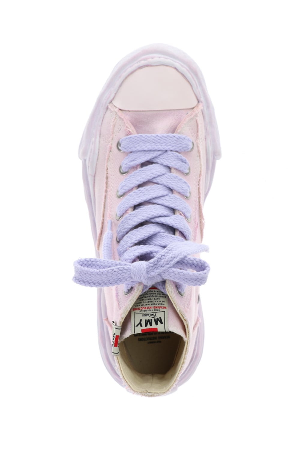 -ピーターソン- オリジナルソール オーバーダイ ハイトップ スニーカー Purple