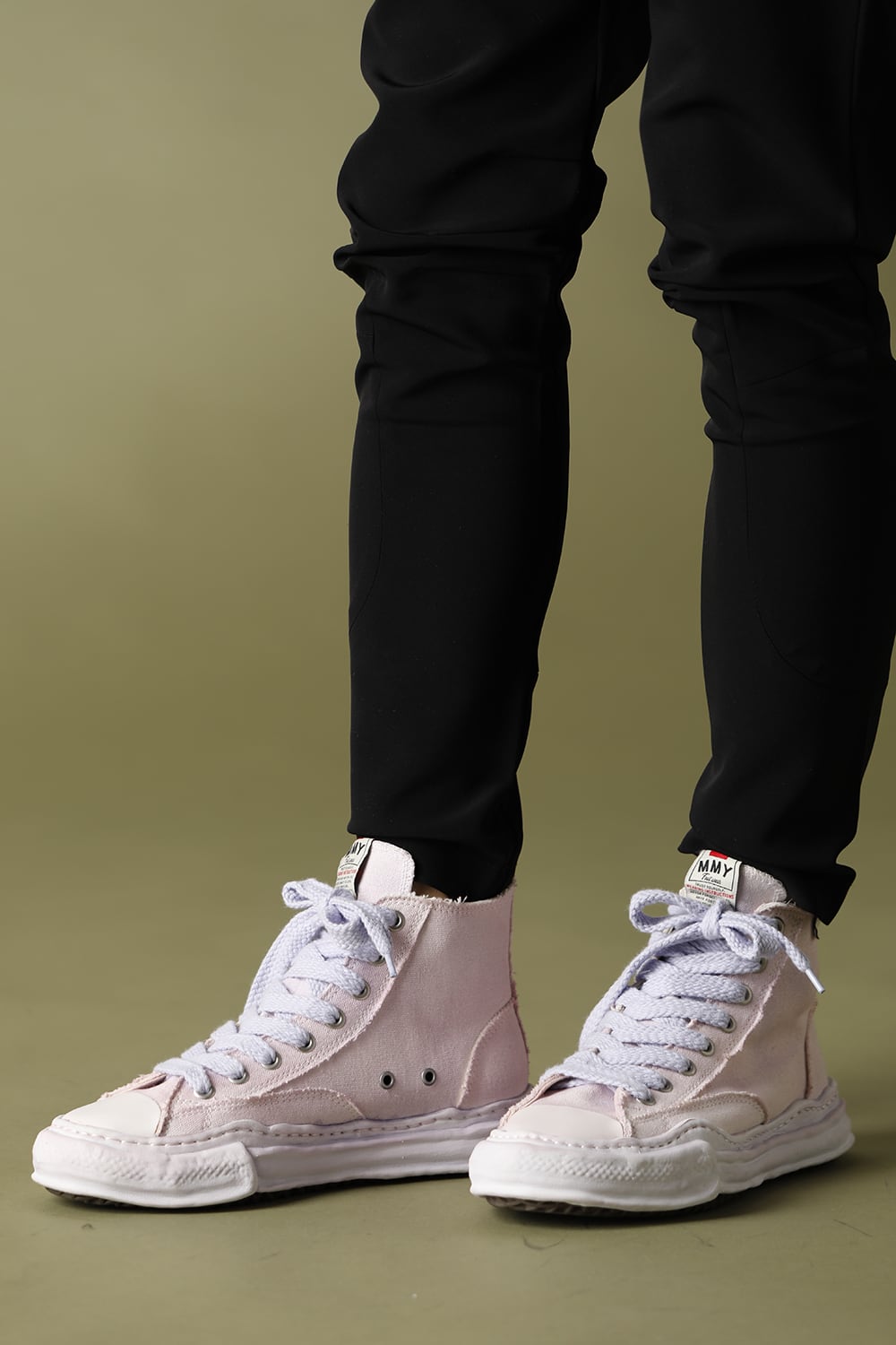 -ピーターソン- オリジナルソール オーバーダイ ハイトップ スニーカー Purple