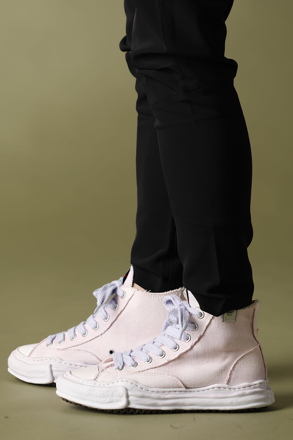 -ピーターソン- オリジナルソール オーバーダイ ハイトップ スニーカー Purple