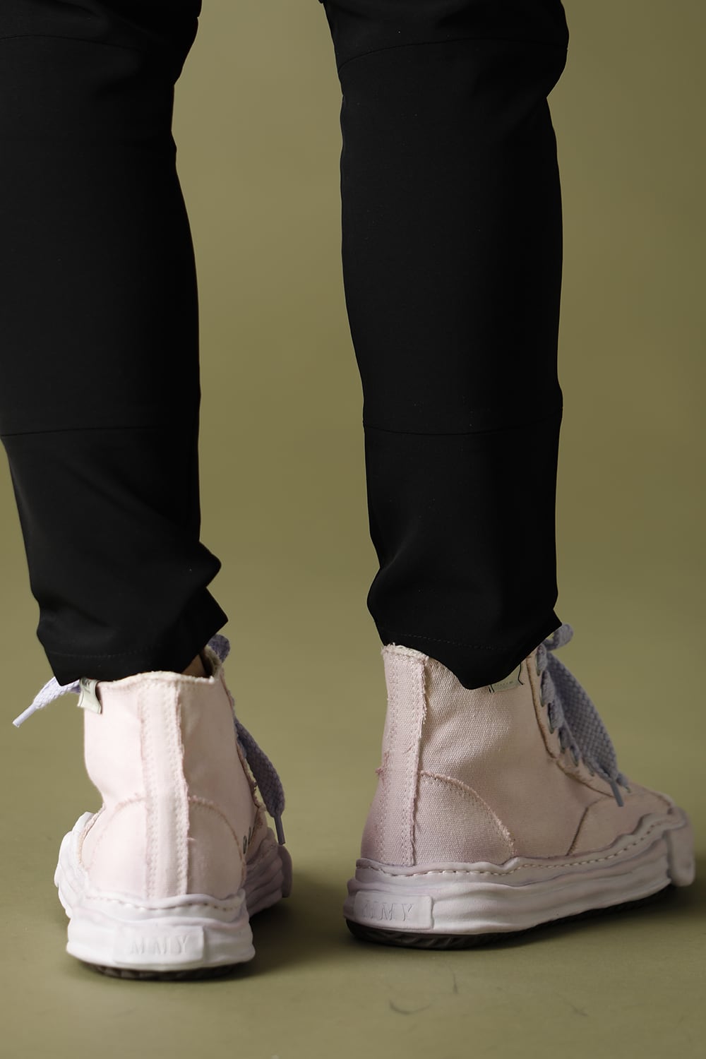 -ピーターソン- オリジナルソール オーバーダイ ハイトップ スニーカー Purple