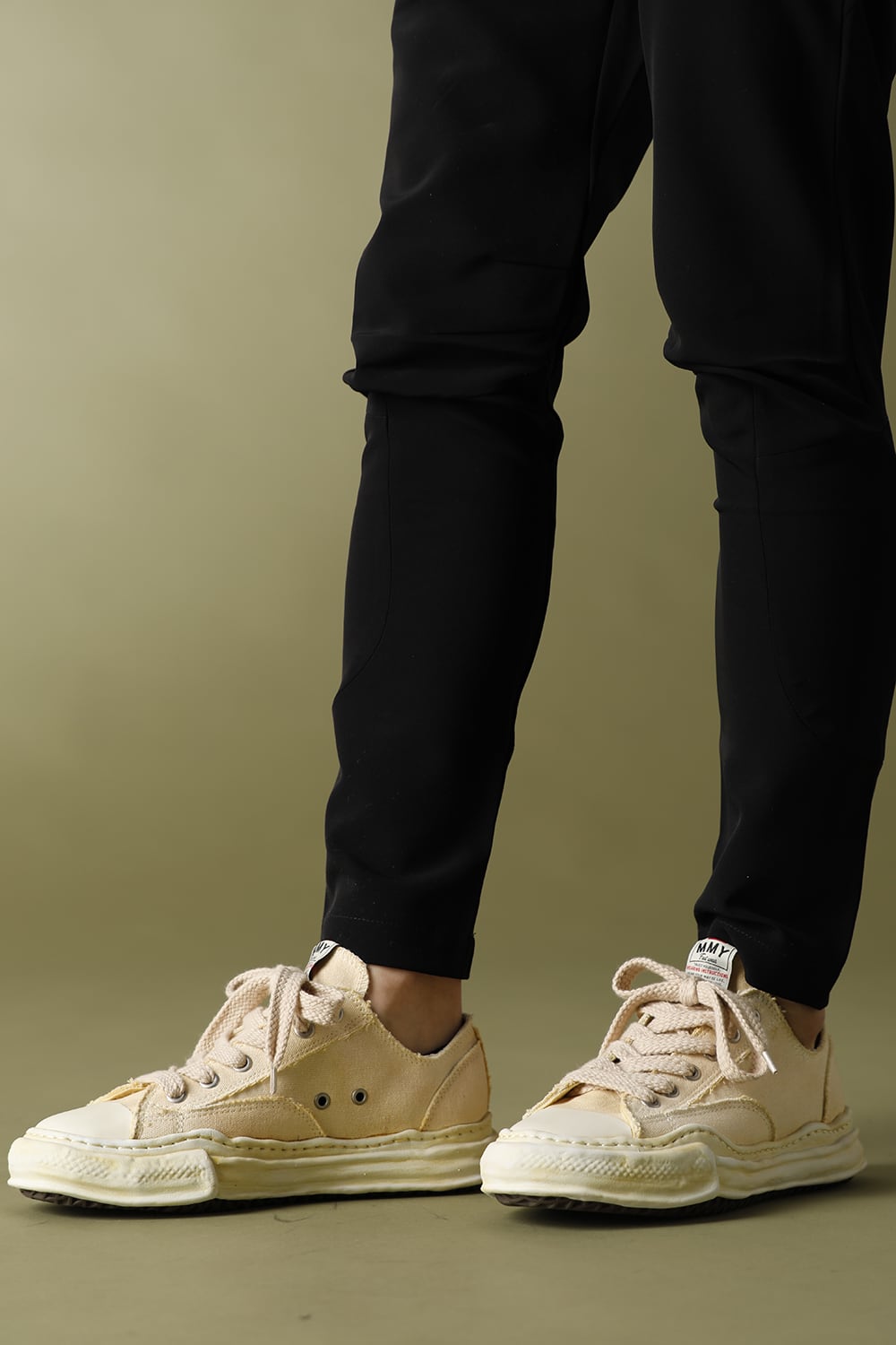 -ピーターソン- オリジナルソール オーバーダイ ローカット スニーカー Beige