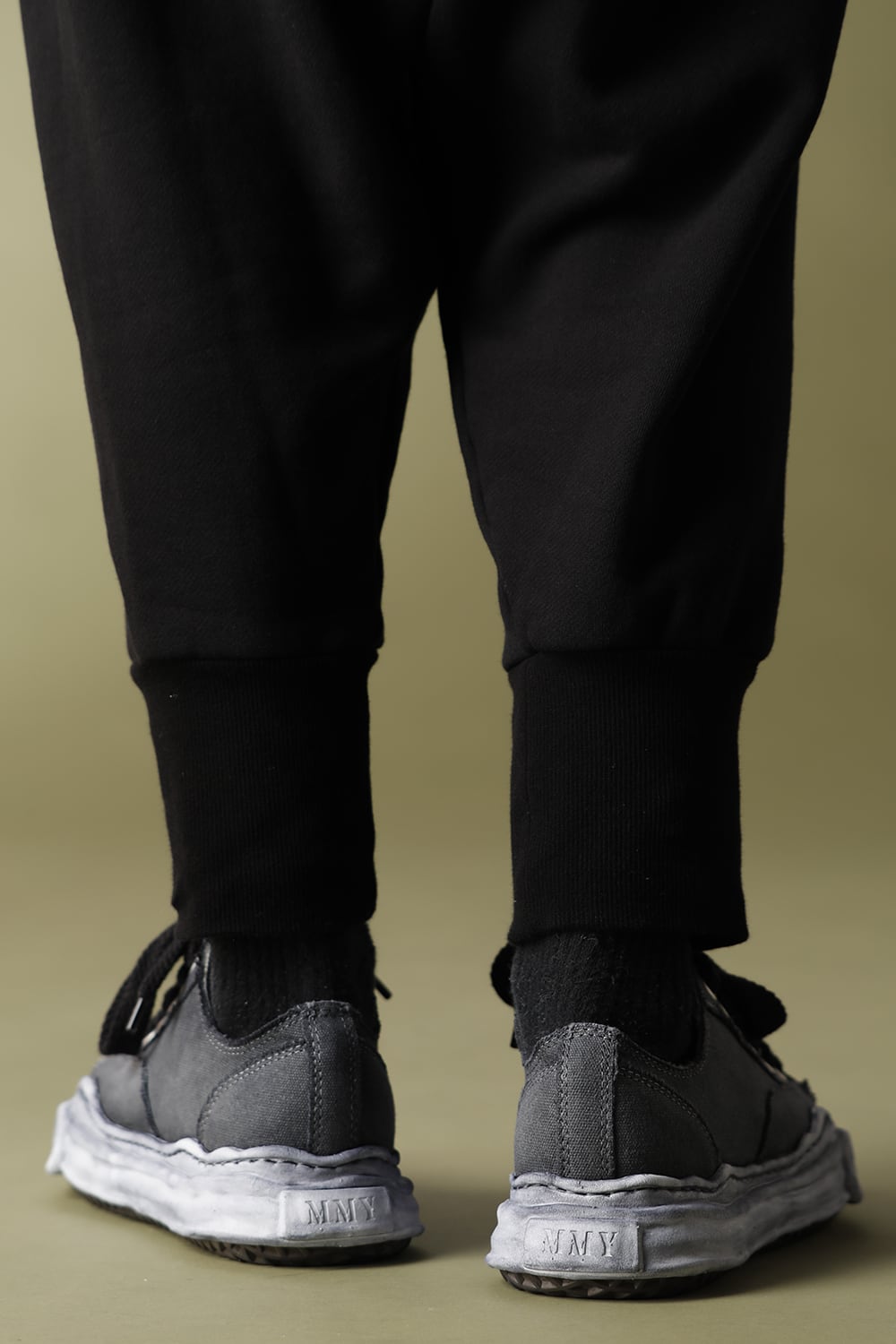 -ピーターソン- オリジナルソール オーバーダイ ローカット スニーカー Black