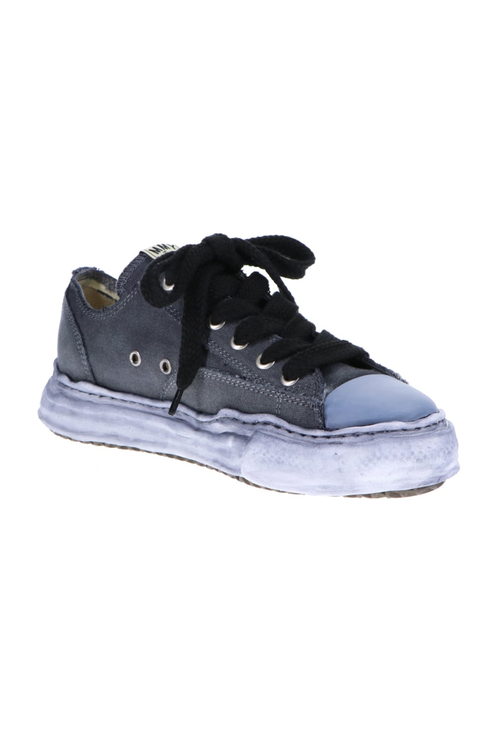 -ピーターソン- オリジナルソール オーバーダイ ローカット スニーカー Black