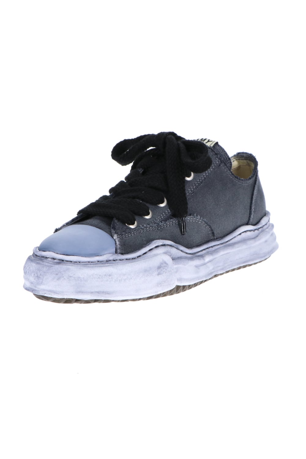 -ピーターソン- オリジナルソール オーバーダイ ローカット スニーカー Black