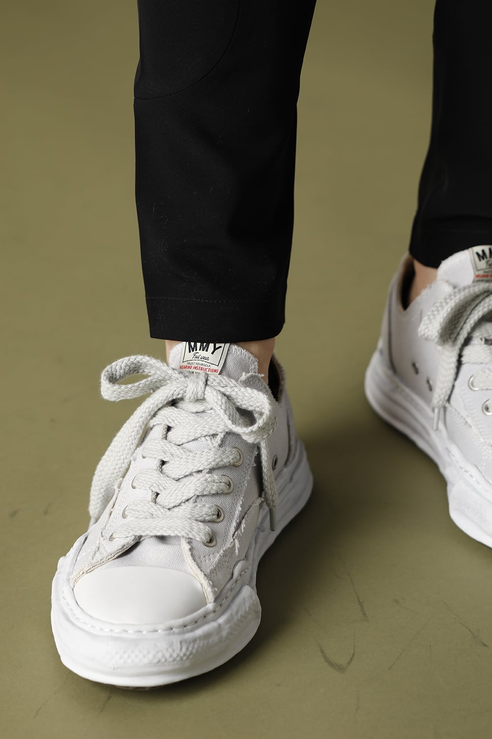 -ピーターソン- オリジナルソール オーバーダイ ローカット スニーカー Gray