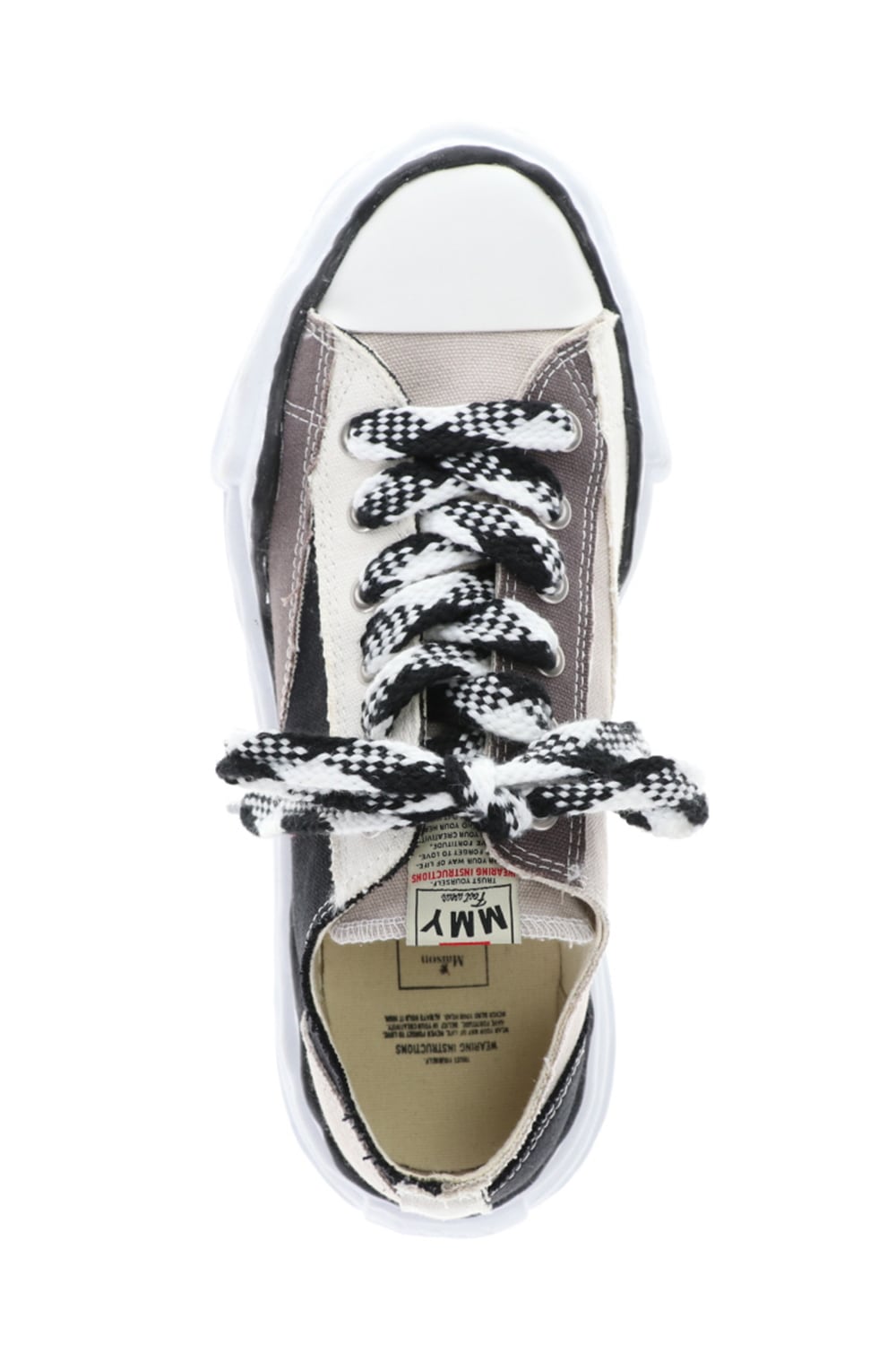 -ピーターソン ロー- オリジナルソール マルチカラー ローカット スニーカー Black / White