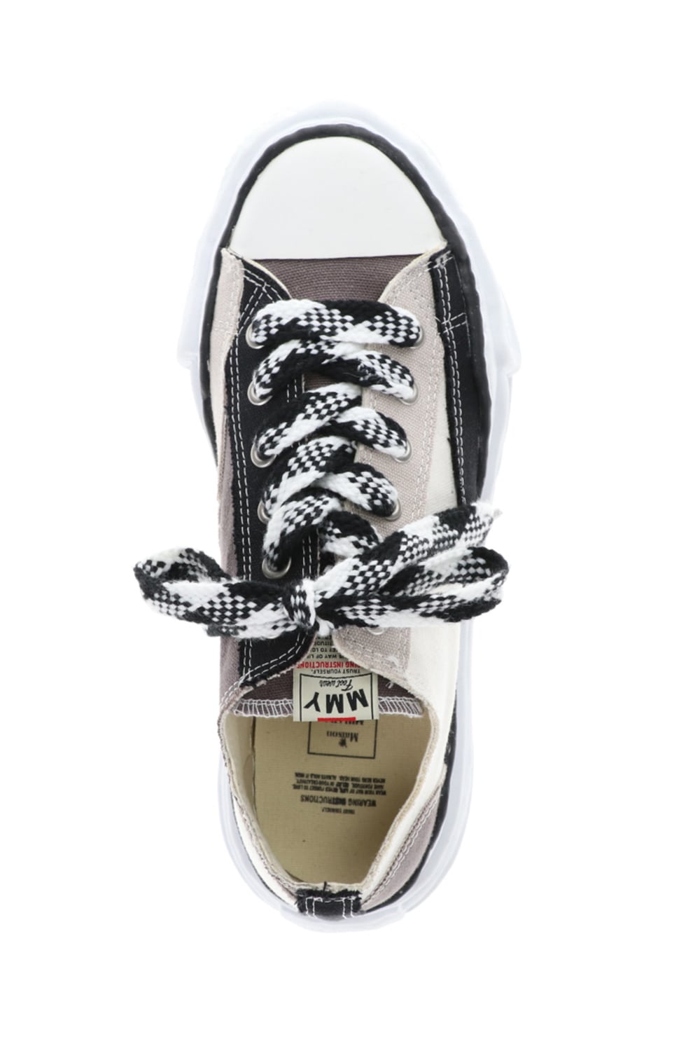 -ピーターソン ロー- オリジナルソール マルチカラー ローカット スニーカー Black / White