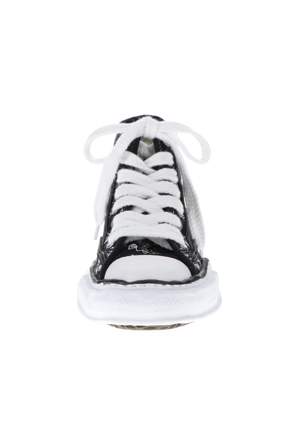 -ピーターソン ハイ- オリジナルソール キャンバス バンダナ ハイトップ スニーカー Black