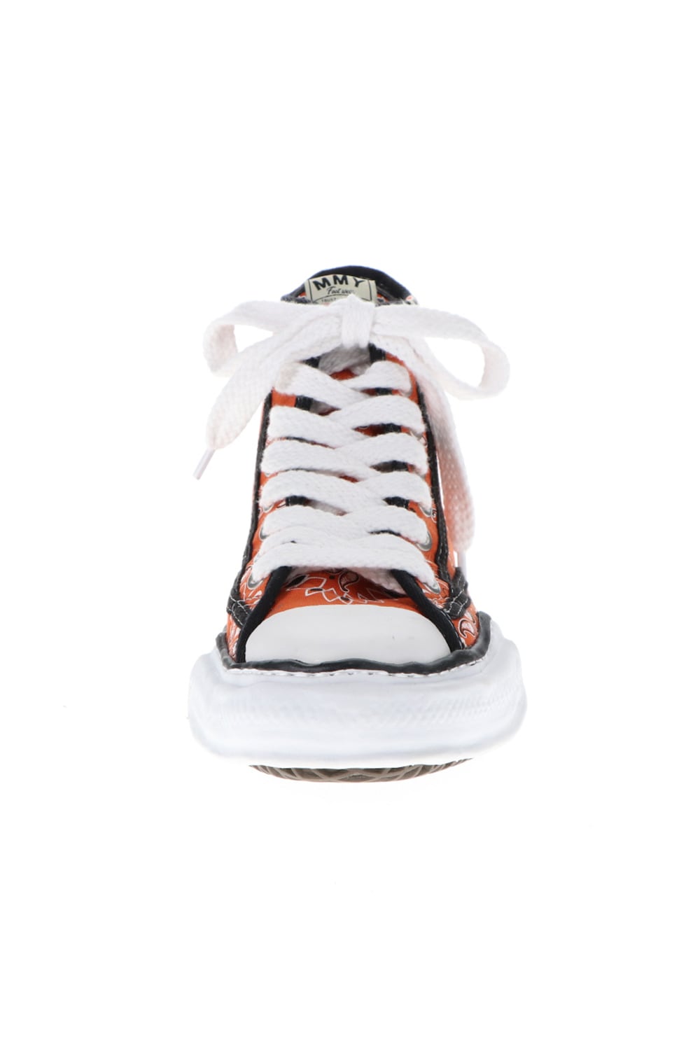 -ピーターソン ハイ- オリジナルソール キャンバス バンダナ ハイトップ スニーカー Orenge