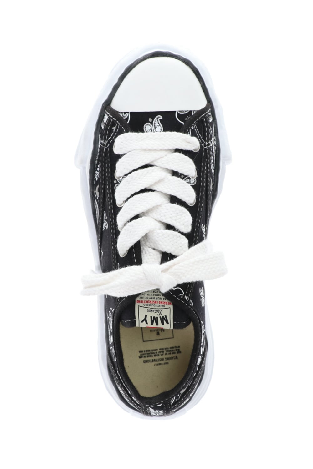 -ピーターソン ロー- オリジナルソール キャンバス バンダナ ローカット スニーカー Black