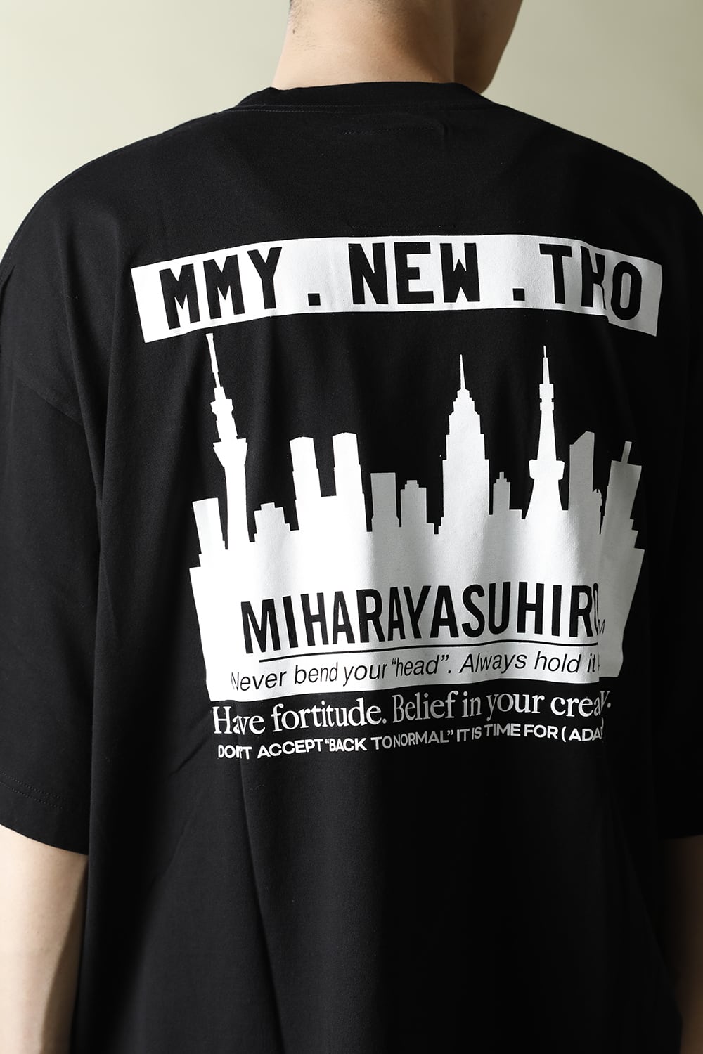 HOPES printed T-shirt Black