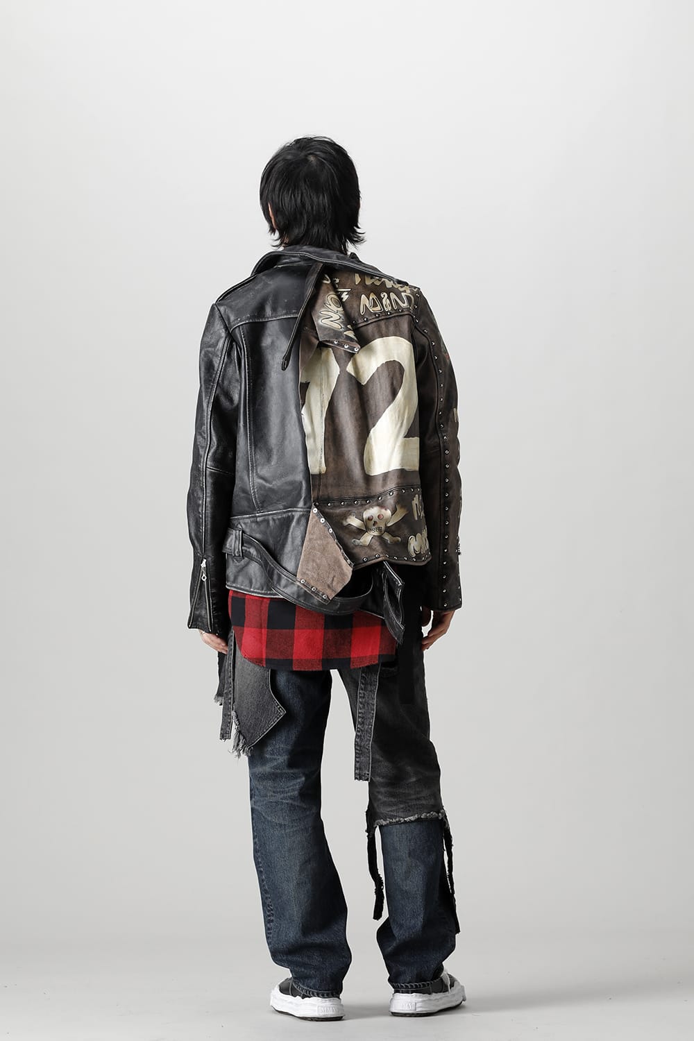 Painted Biker Jacket