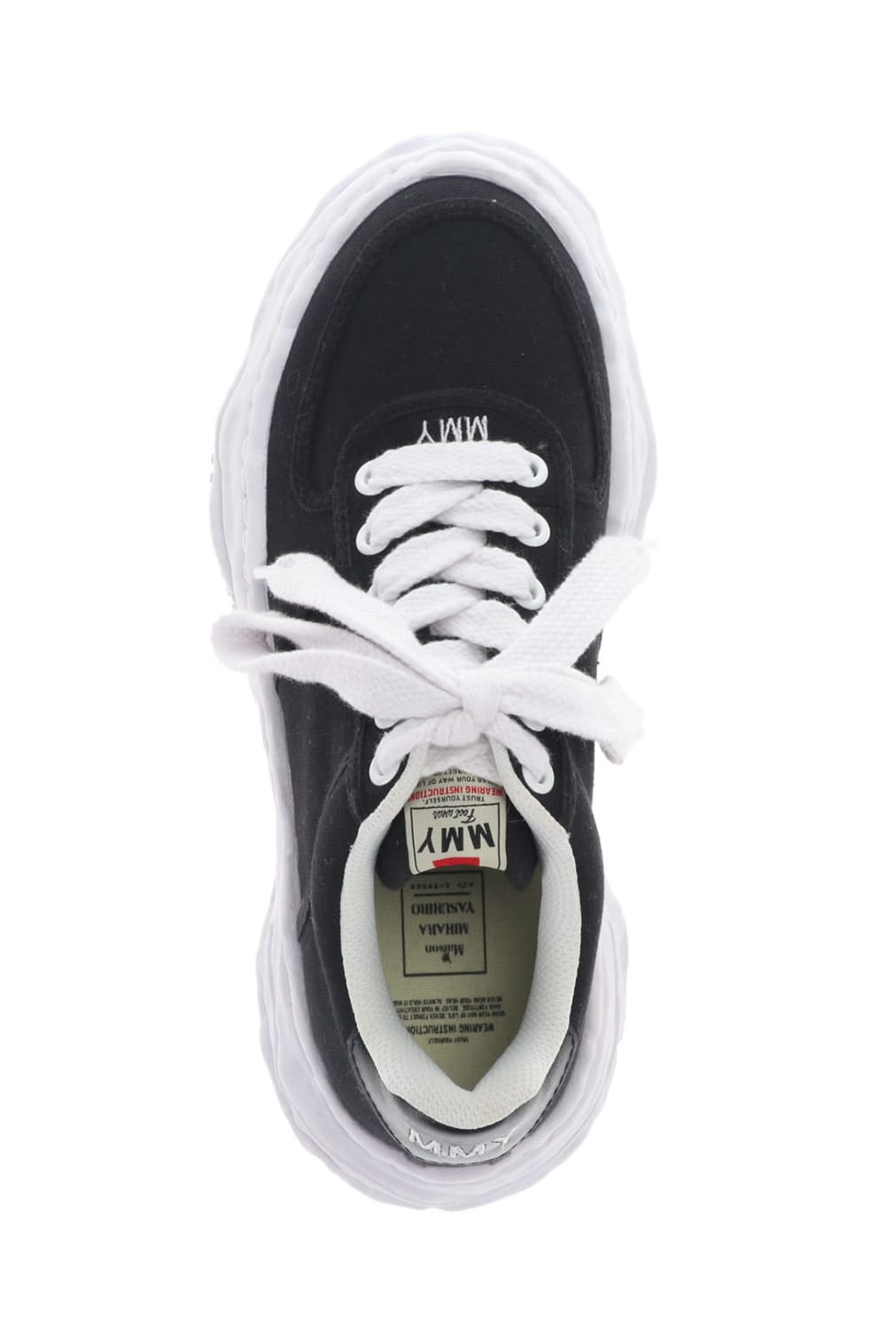 -ウェイン ロー- オリジナルソール キャンバス ロートップ スニーカー Black