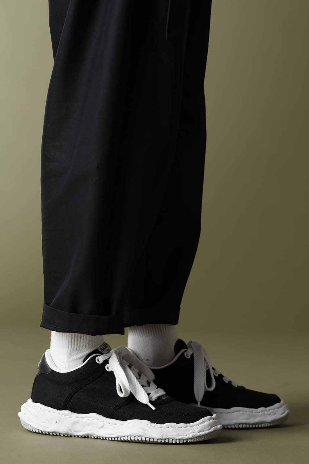 -ウェイン ロー- オリジナルソール キャンバス ロートップ スニーカー Black