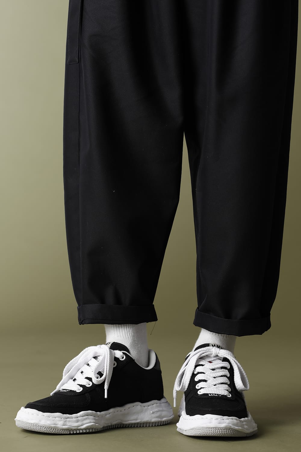 -ウェイン ロー- オリジナルソール キャンバス ロートップ スニーカー Black