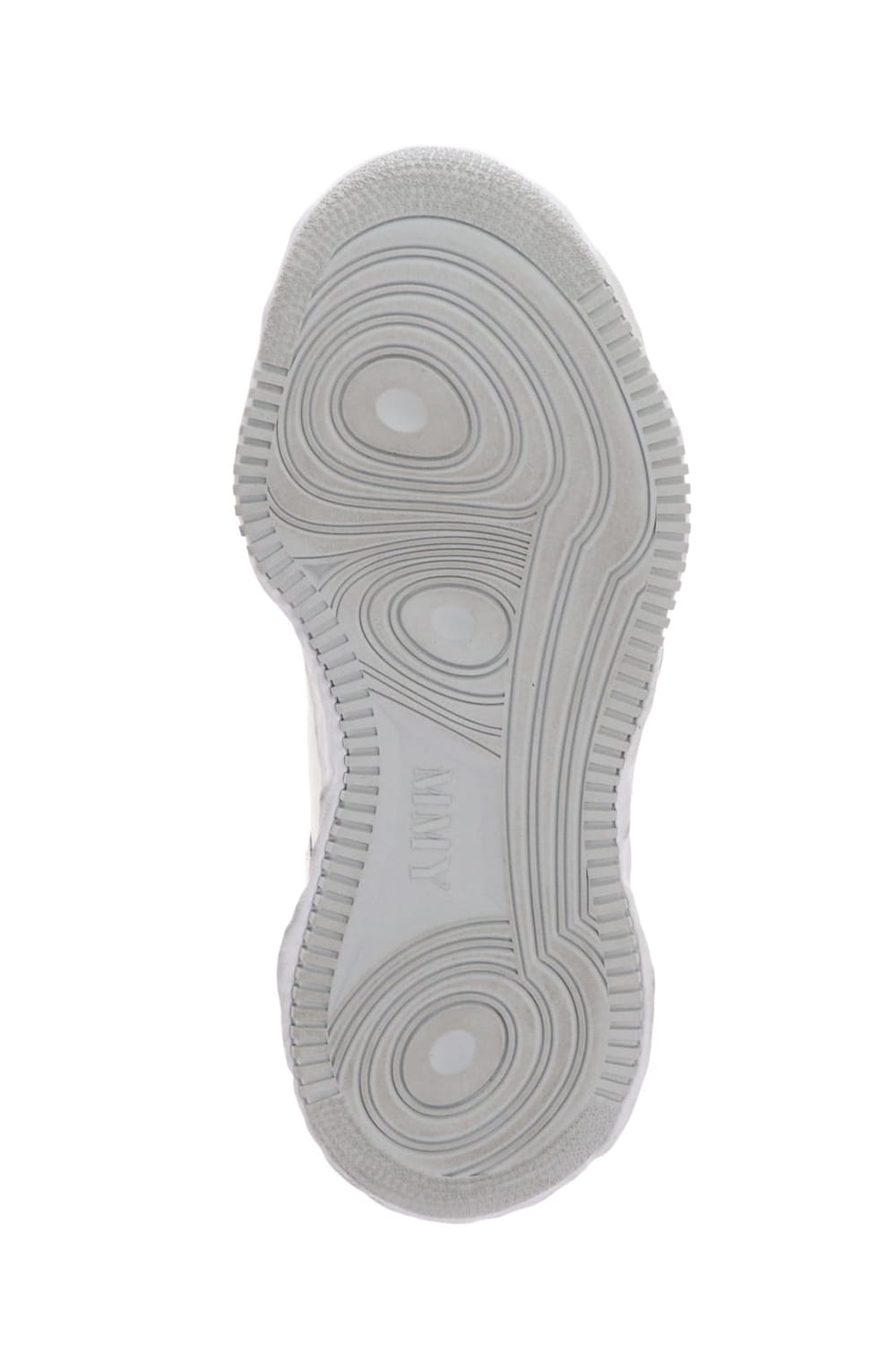 -ウェイン ハイ- オリジナルソール 汚し加工 レザー ハイトップ スニーカー White