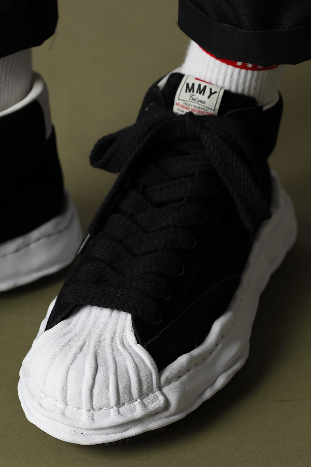 -BLAKEY high- original STC sole suede leather High-Top sneakers Black