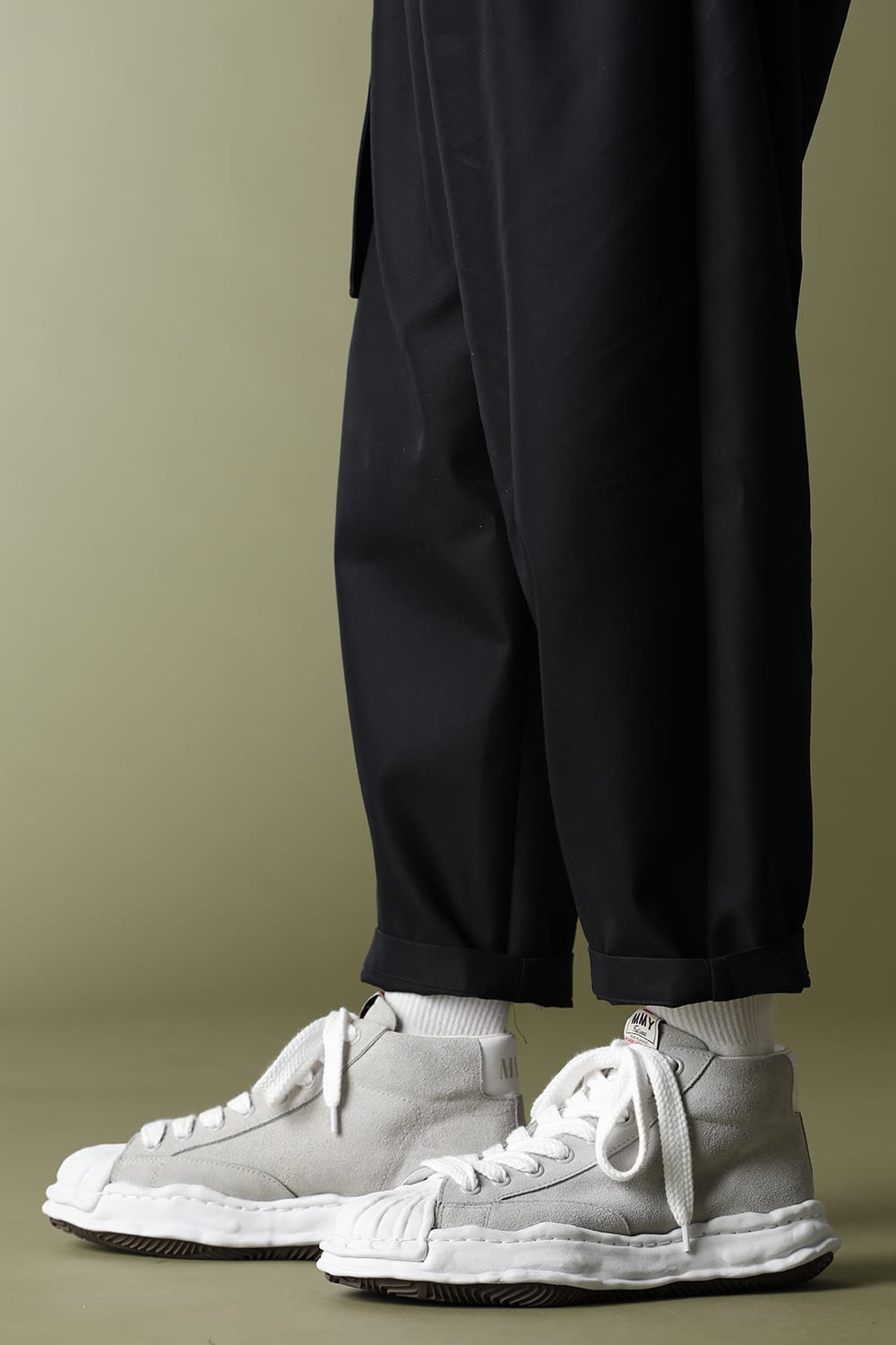 -BLAKEY high- original STC sole suede leather High-Top sneakers White