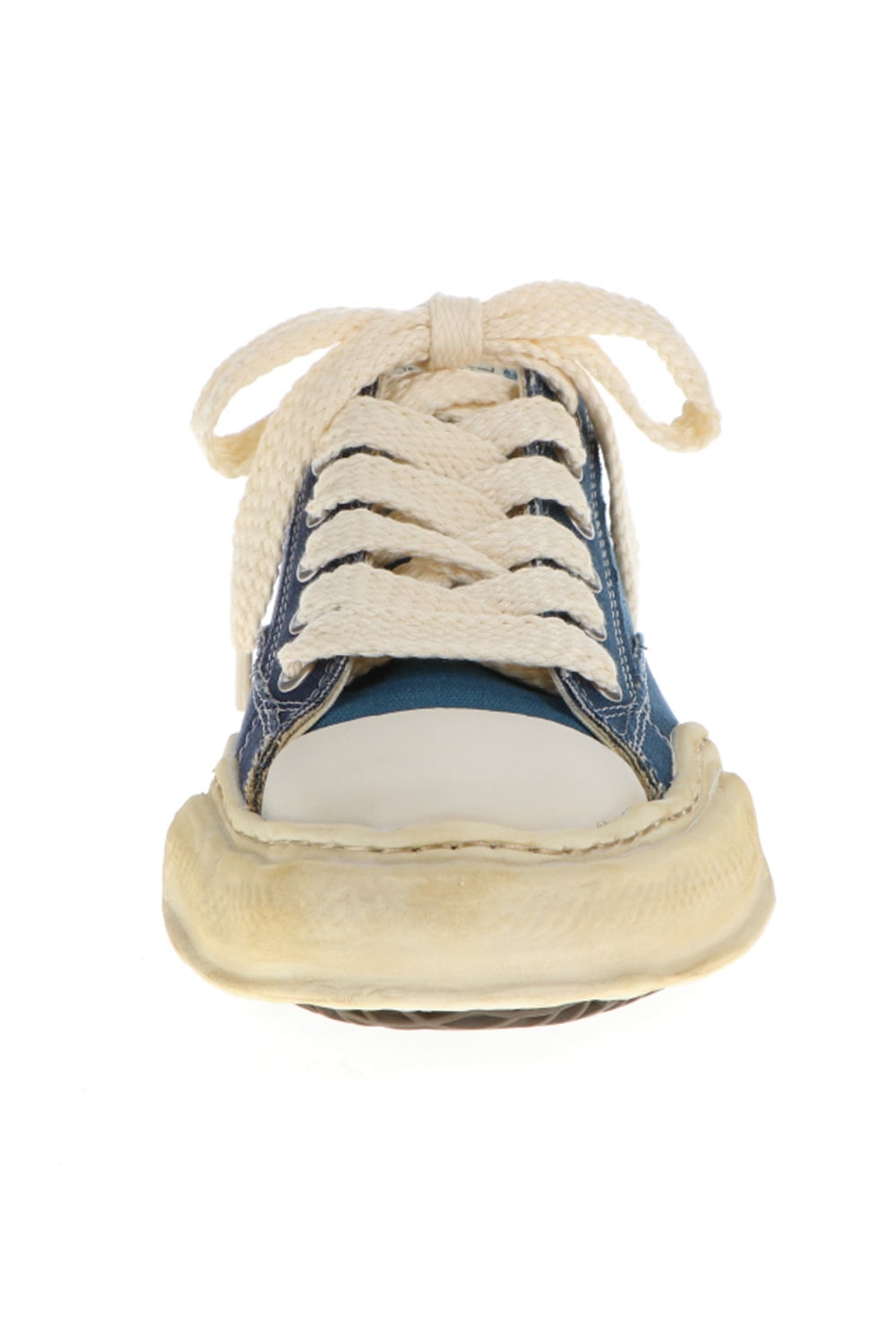 -ピーターソン ロー- オーバーダイ オリジナルソール キャンバス ロートップ スニーカー Blue