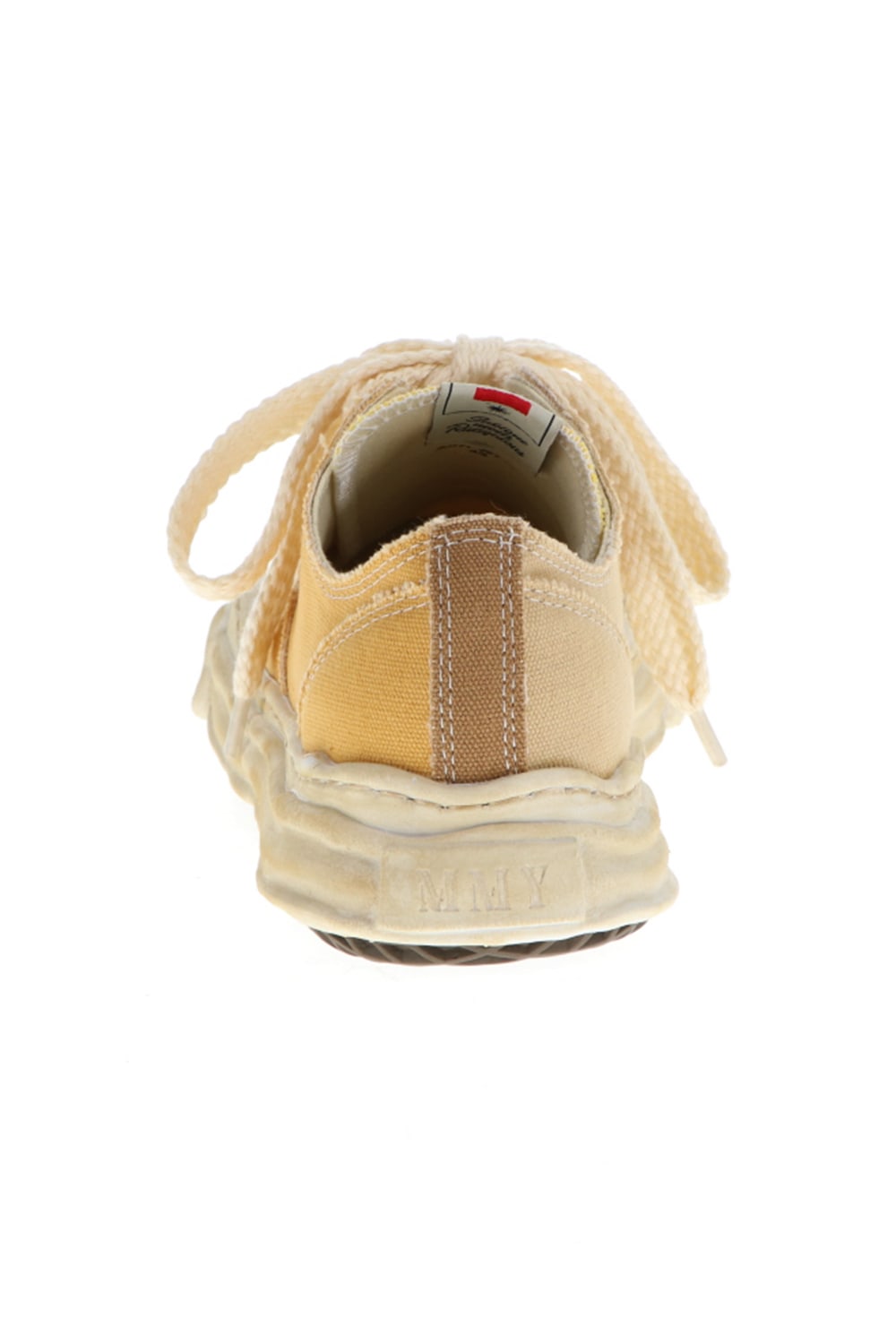 -ピーターソン ロー- オーバーダイ オリジナルソール キャンバス ロートップ スニーカー Yellow