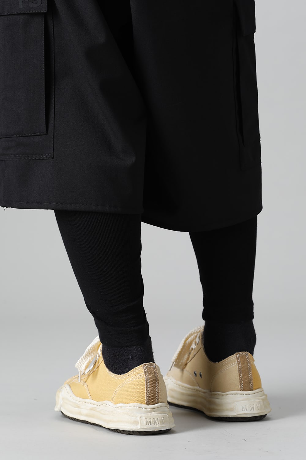 -ピーターソン ロー- オーバーダイ オリジナルソール キャンバス ロートップ スニーカー Yellow