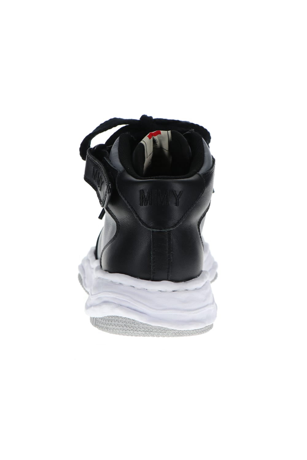 -ウェイン ハイ- オリジナルソール レザー ハイトップ スニーカー Black / Gray