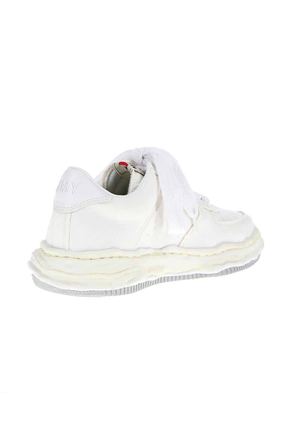 -ウェイン ロー- オリジナルソール ウォッシュド キャンバス ロートップ スニーカー White