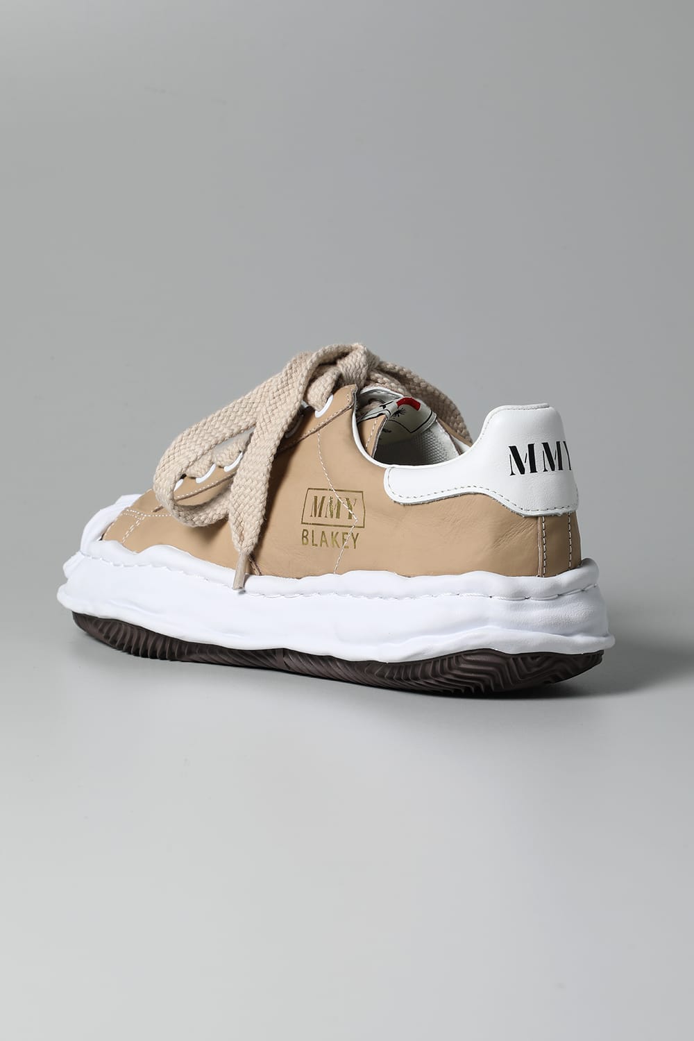 -BLAKEY Low- Original STC sole paper like leather Low-Top sneakers Beige