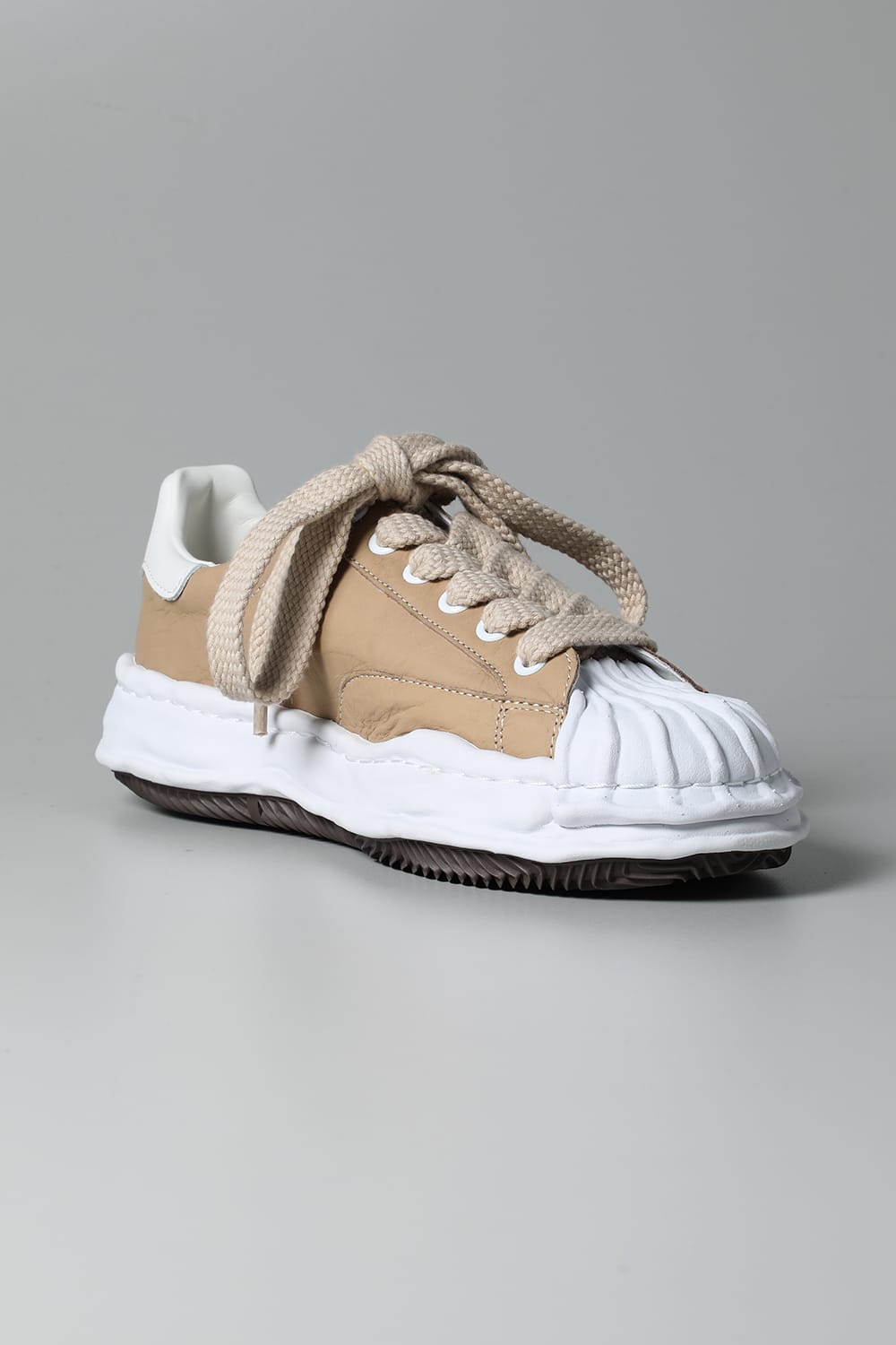 -BLAKEY Low- Original STC sole paper like leather Low-Top sneakers Beige