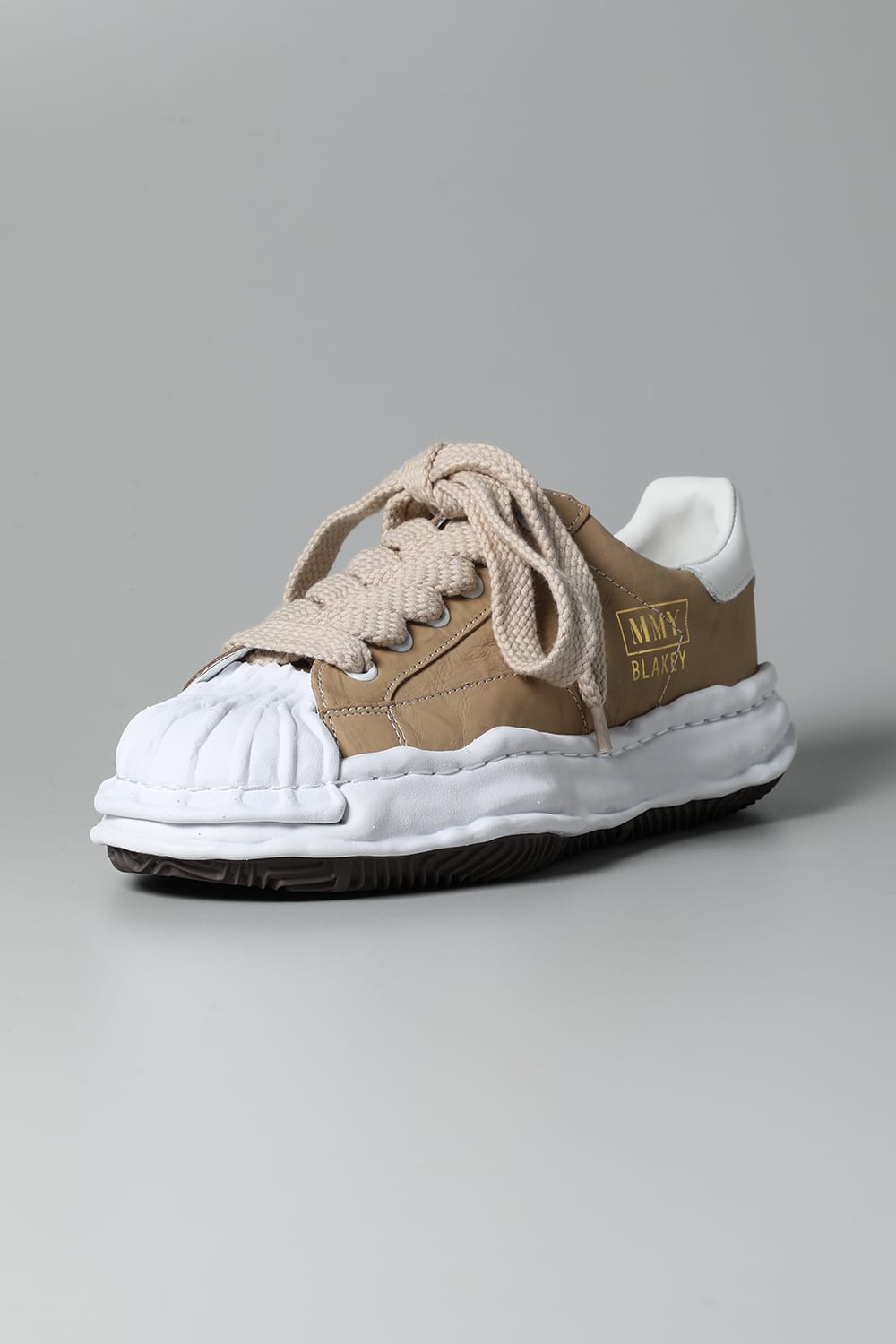 -BLAKEY Low- Original STC sole paper like leather Low-Top sneakers Beige