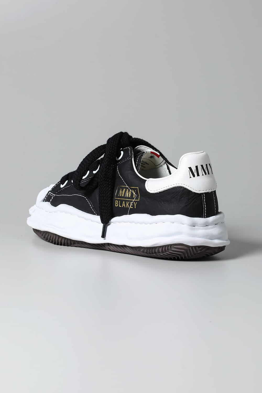 -BLAKEY Low- Original STC sole paper like leather Low-Top sneakers Black