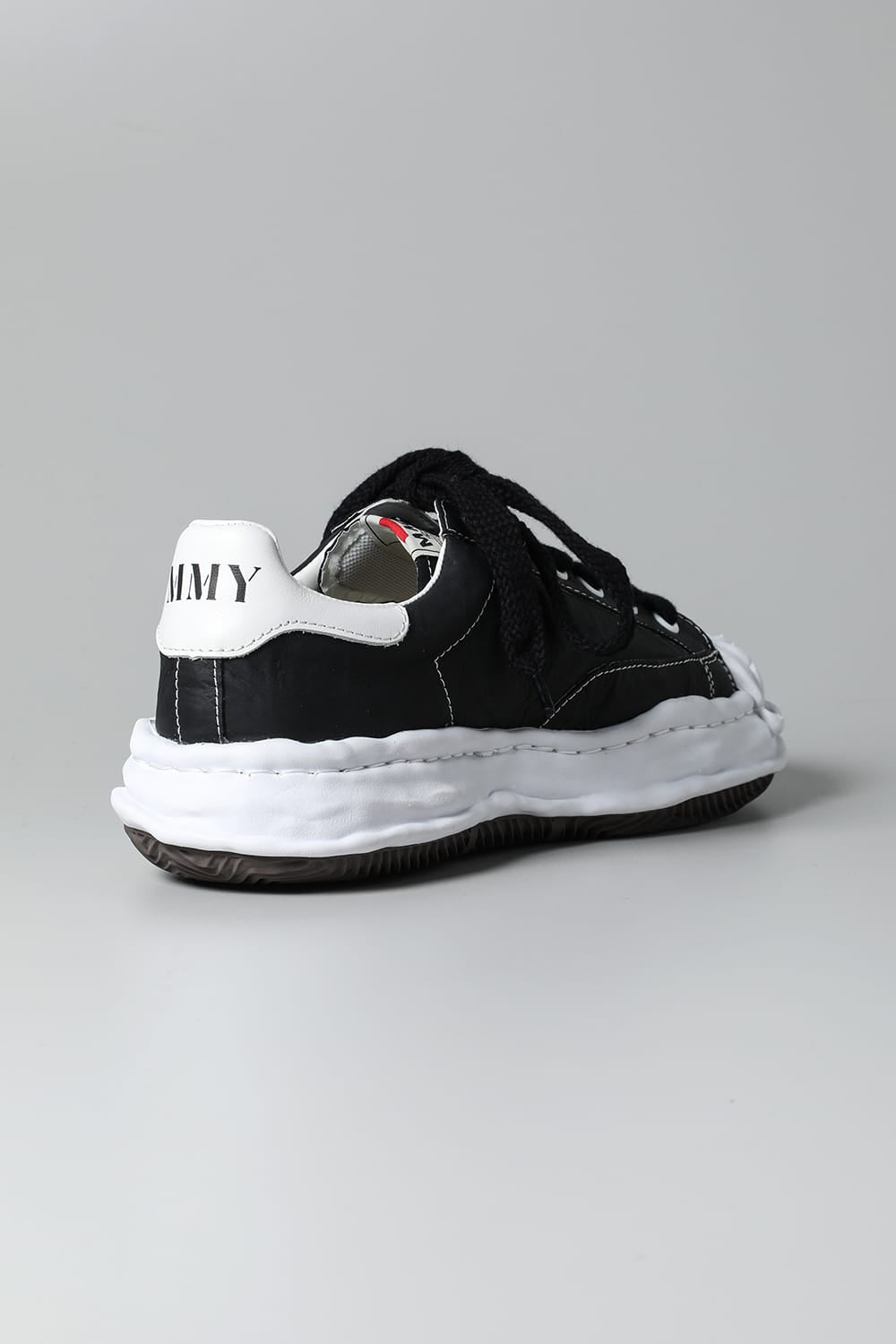 -BLAKEY Low- Original STC sole paper like leather Low-Top sneakers Black