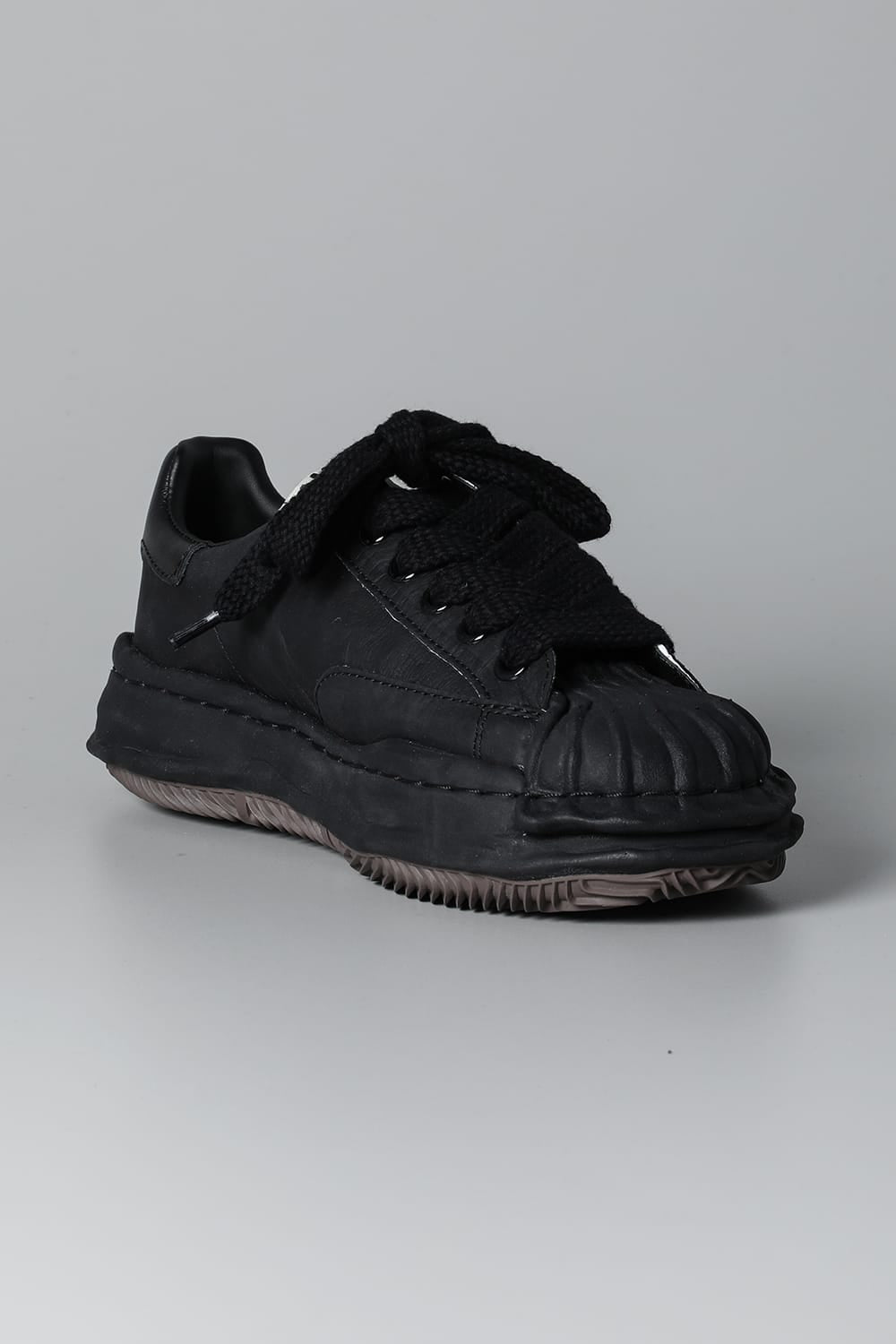 -BLAKEY Low- Original STC sole paper like leather Low-Top sneakers Black/Black
