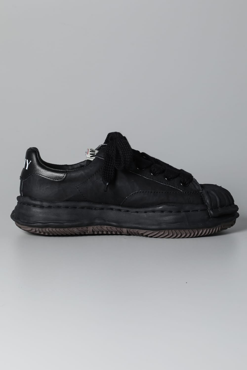 -BLAKEY Low- Original STC sole paper like leather Low-Top sneakers Black/Black