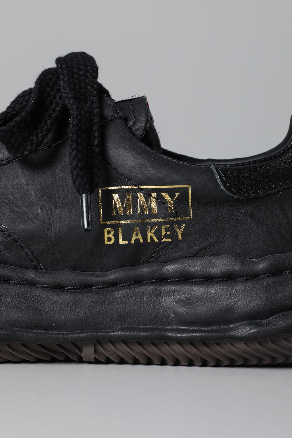 -BLAKEY Low- Original STC sole paper like leather Low-Top sneakers Black/Black