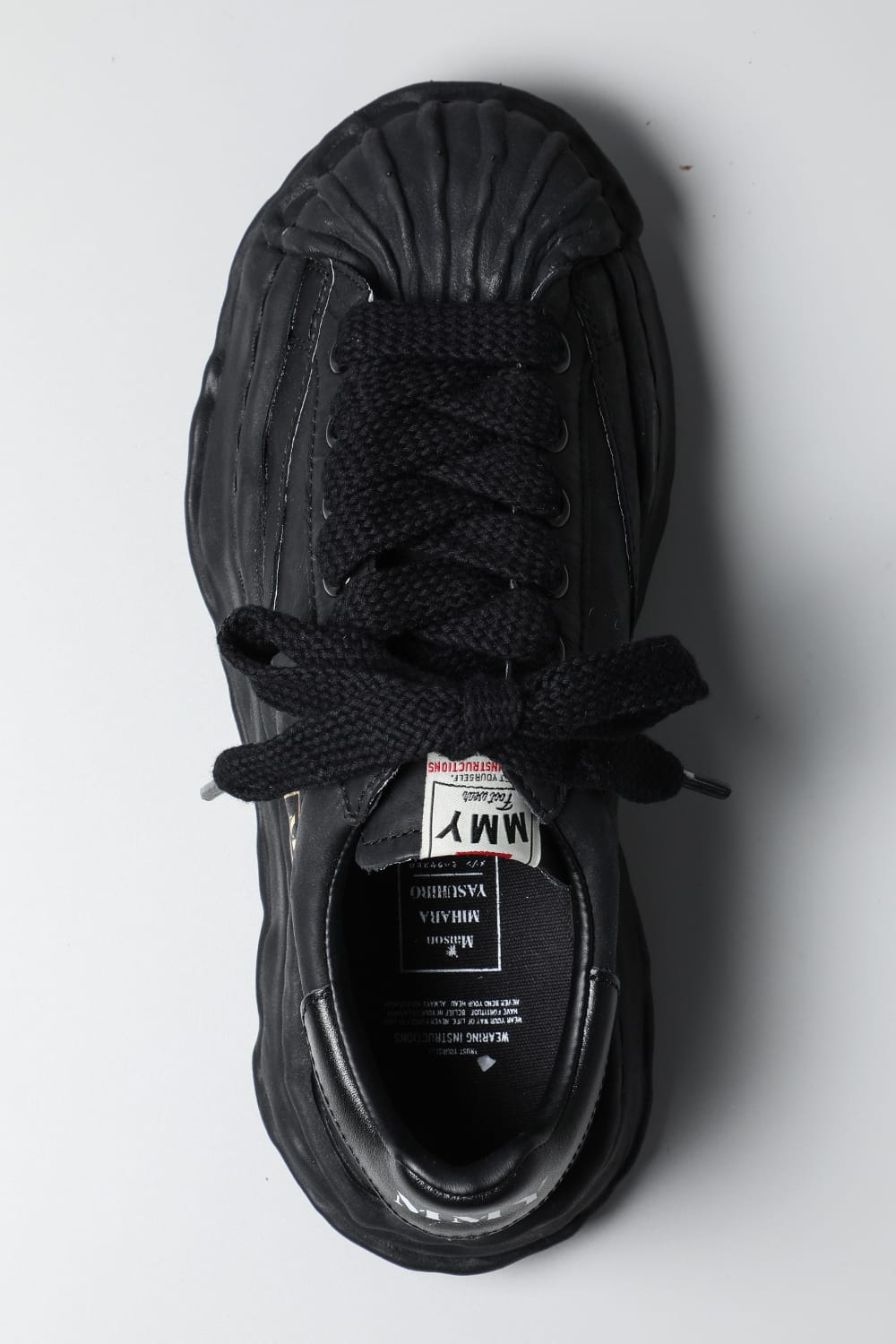 -BLAKEY Low- Original STC sole paper like leather Low-Top sneakers Black/Black