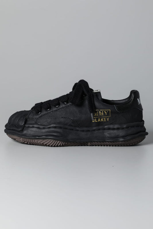 -BLAKEY Low- Original STC sole paper like leather Low-Top sneakers Black/Black