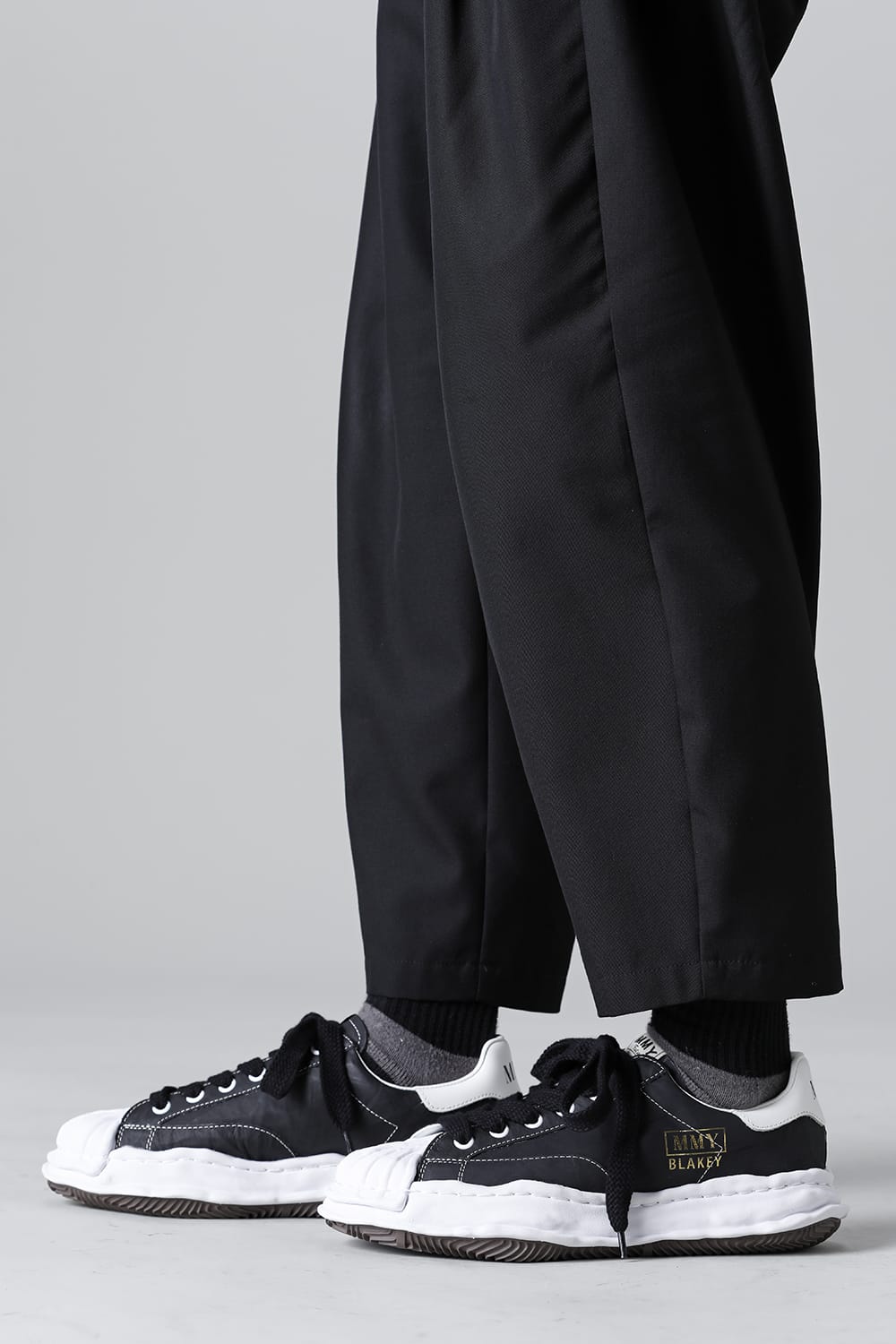 -BLAKEY Low- Original STC sole paper like leather Low-Top sneakers Black