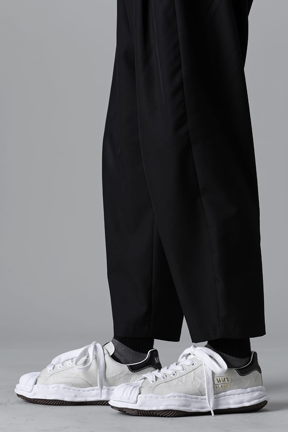 -BLAKEY Low- Original STC sole paper like leather Low-Top sneakers White