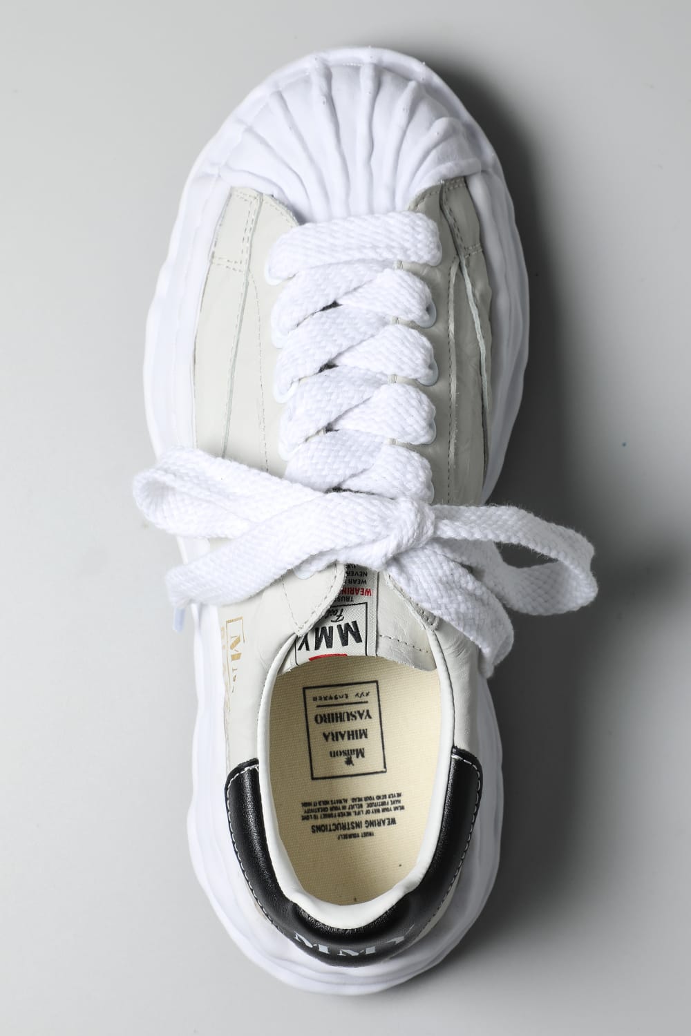 -BLAKEY Low- Original STC sole paper like leather Low-Top sneakers White