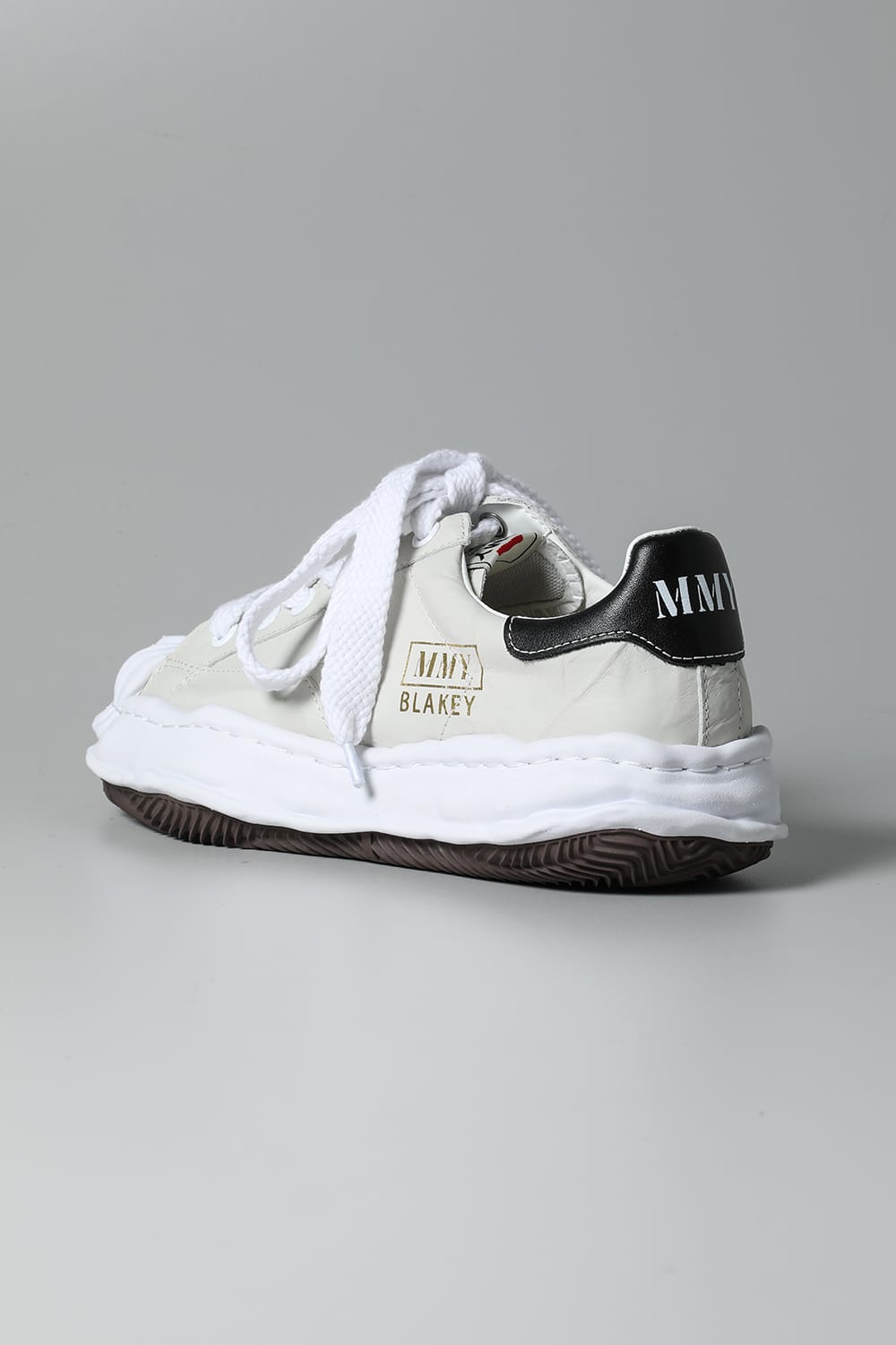 -BLAKEY Low- Original STC sole paper like leather Low-Top sneakers White