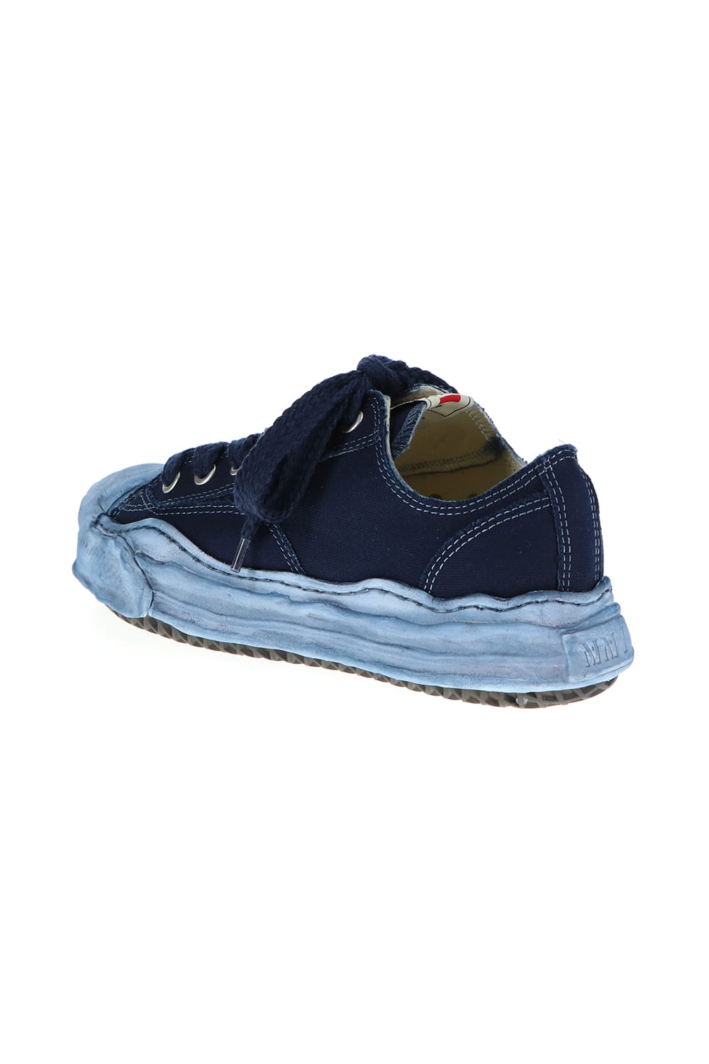 -ハンク ロー- オリジナルソール オーバーダイ キャンバス ロートップ スニーカー Navy