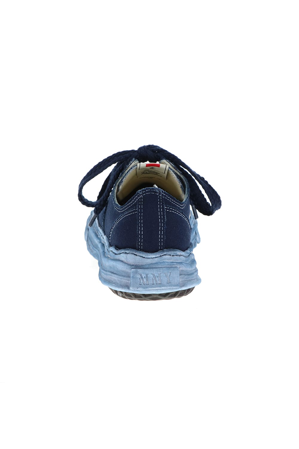 -ハンク ロー- オリジナルソール オーバーダイ キャンバス ロートップ スニーカー Navy