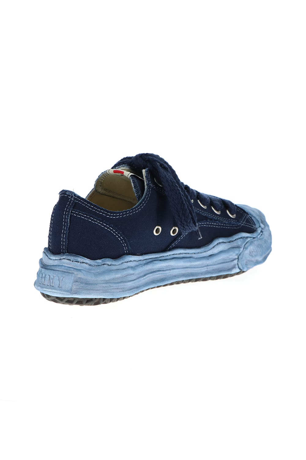 -ハンク ロー- オリジナルソール オーバーダイ キャンバス ロートップ スニーカー Navy