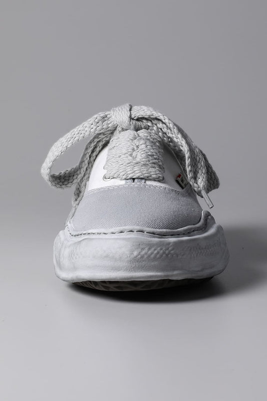 -BAKER- Original sole over-dyed canvas Low-Top sneakers White