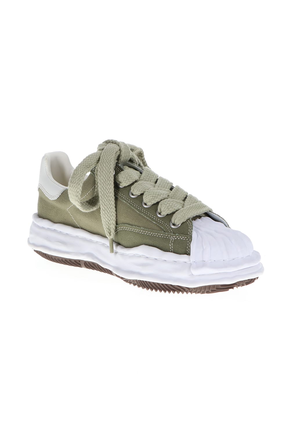 -BLAKEY Low- Original sole canvas Low-Top sneakers Green