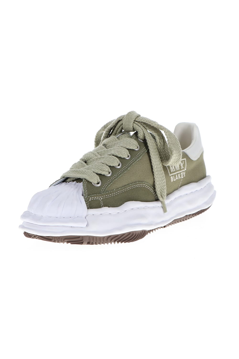-BLAKEY Low- Original sole canvas Low-Top sneakers Green