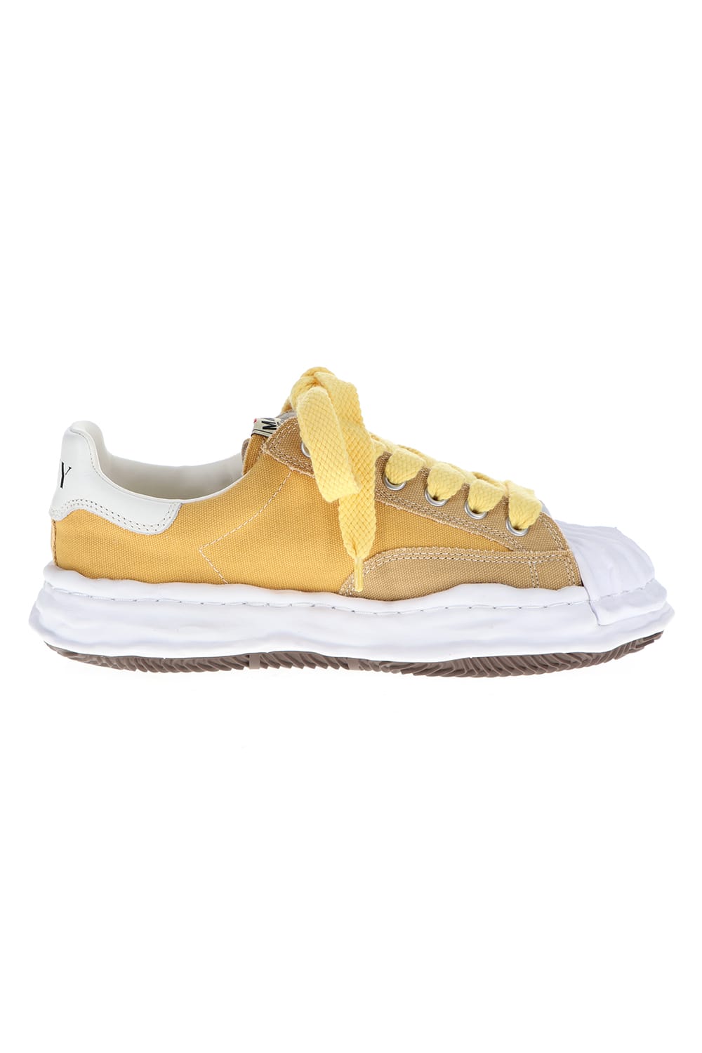 -BLAKEY Low- Original sole canvas Low-Top sneakers Yellow