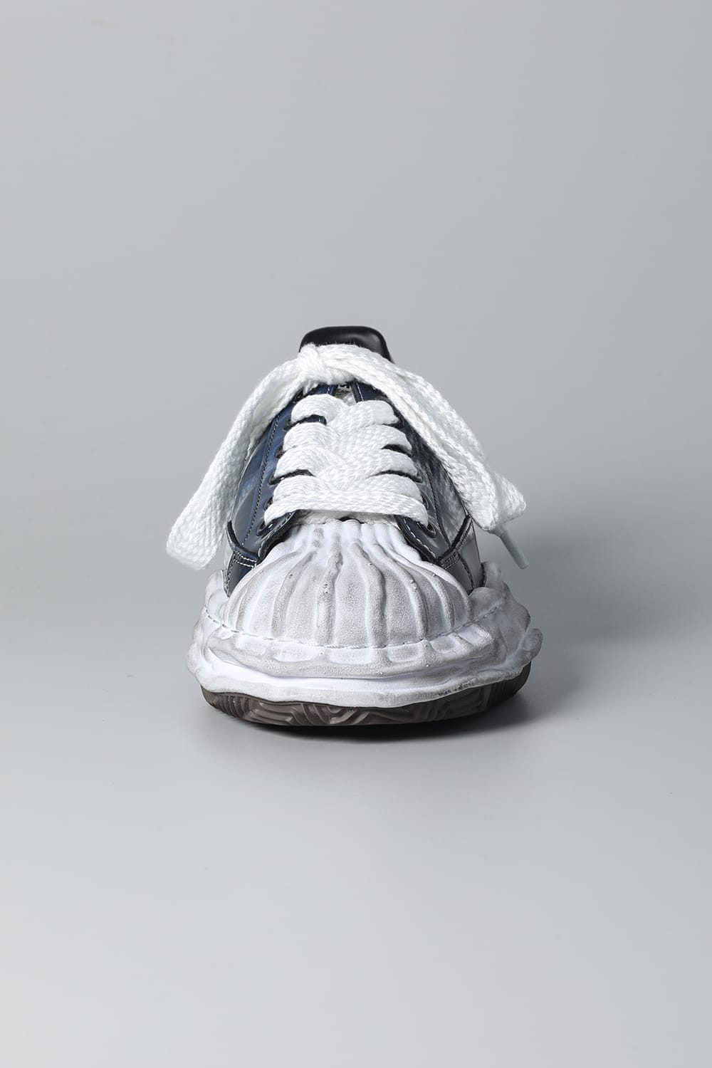 -BLAKEY Low- Brushed patent leather Low-top sneakers  Blue