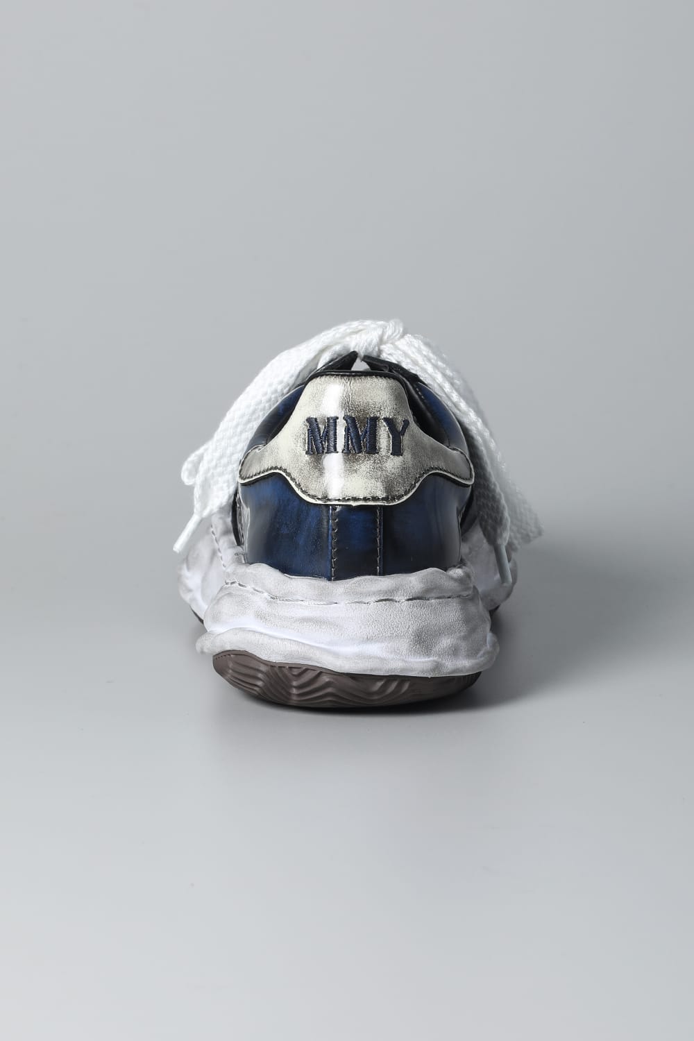 -BLAKEY Low- Brushed patent leather Low-top sneakers  Blue